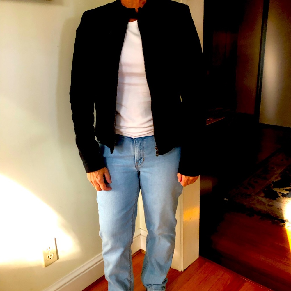 100% cotton mid-weight bomber jacket Banana Republic